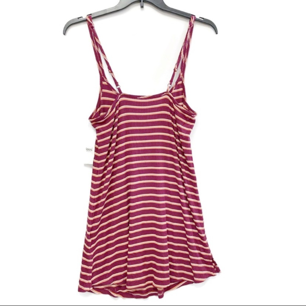 NWT! Jenni Ladder Front Scoop-Neck Chemise Plumwin - Picture 3 of 3